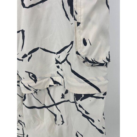 The North Face Womens Class V Romper Pathfinder Print Size XLarge Convertible - Picture 8 of 9